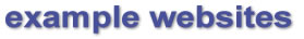 example websites