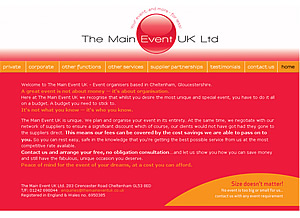The Main Event  - event organisers